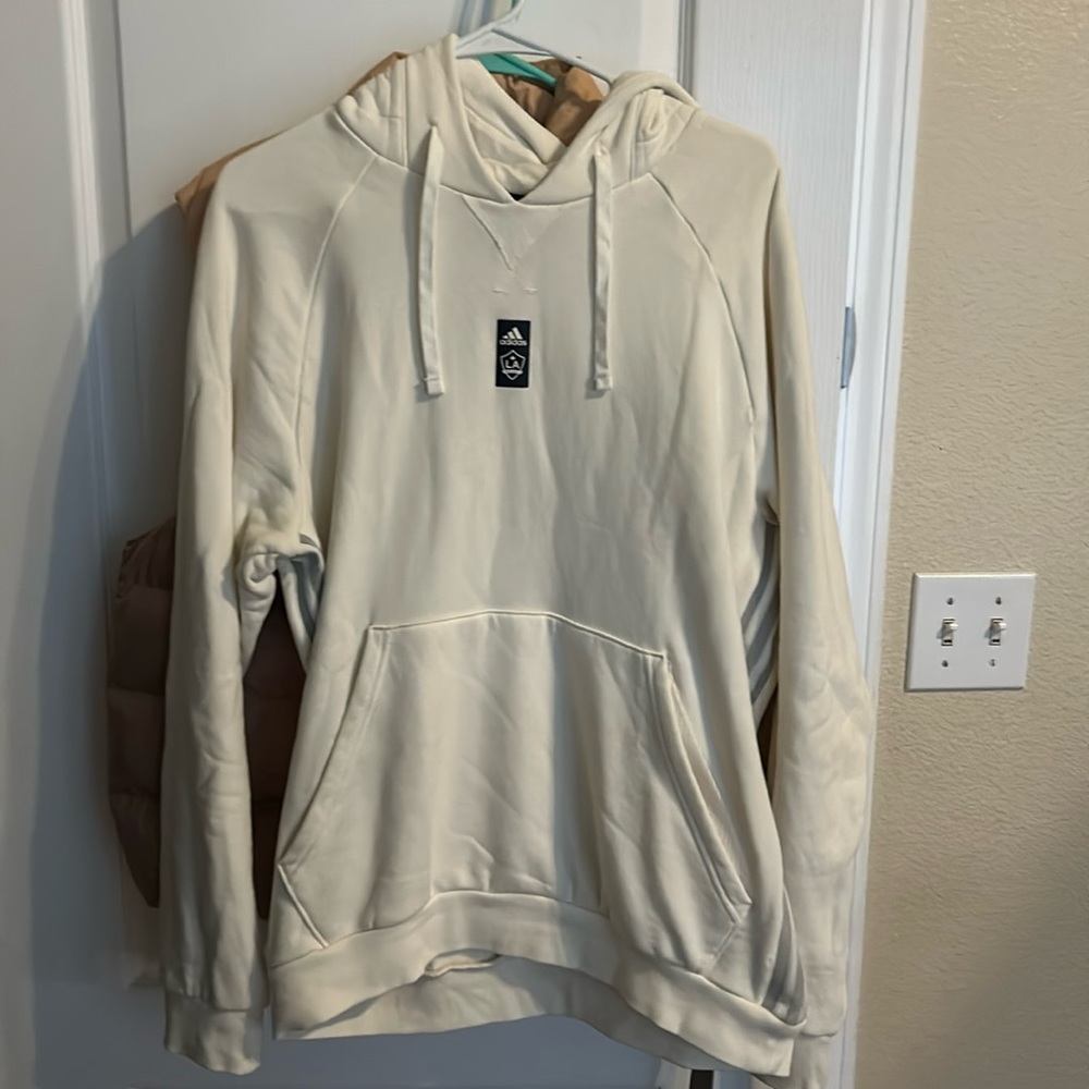 Mens Adidas LA Galaxy hoodie